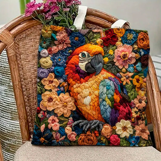 Bolsa de hombro Tote Bag diseño naturaleza aves