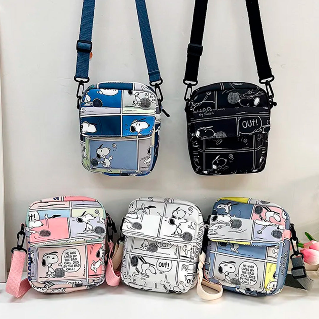 Bolso cruzado diseño Snoopy