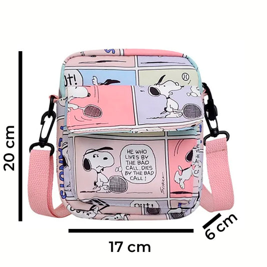 Bolso cruzado diseño Snoopy