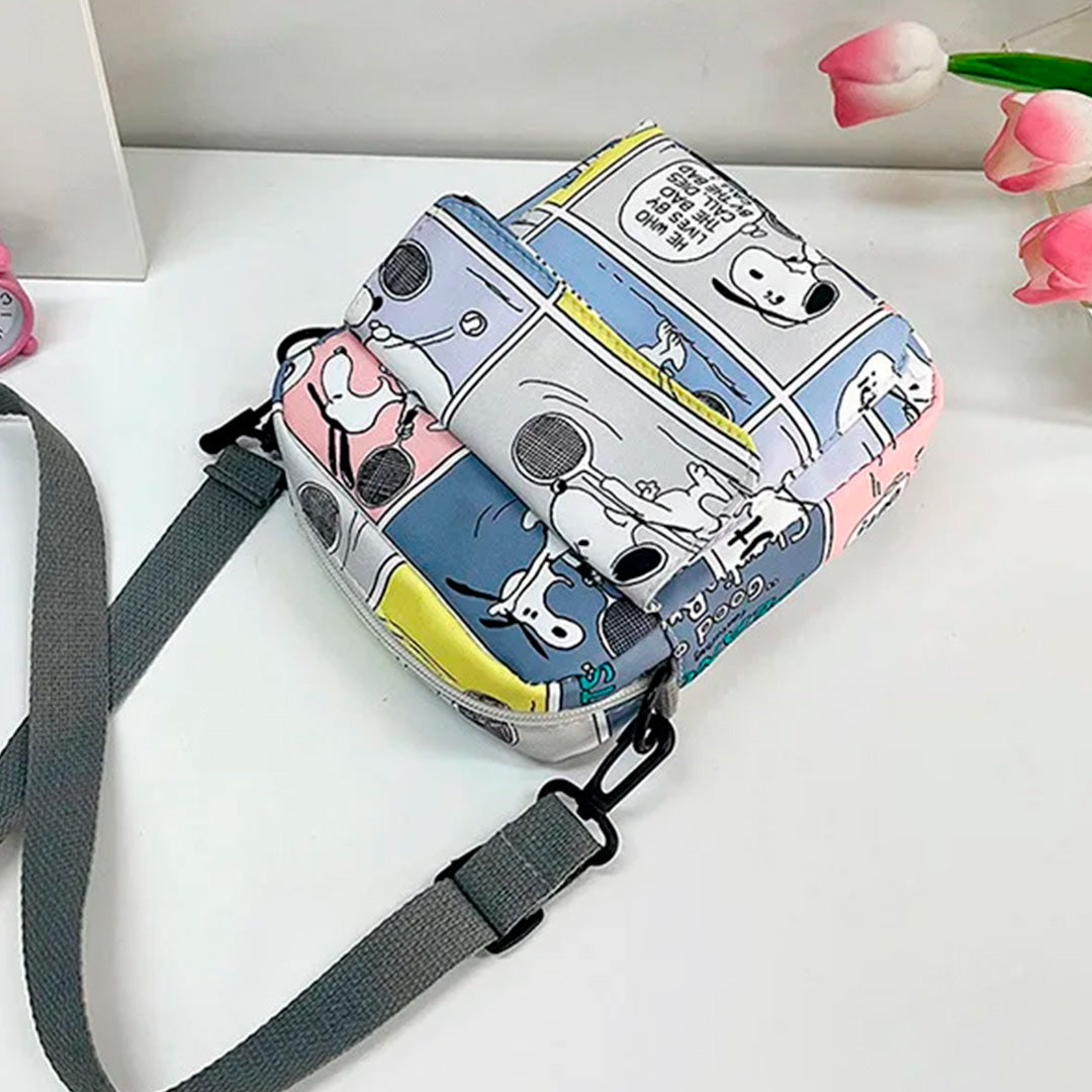 Bolso cruzado diseño Snoopy