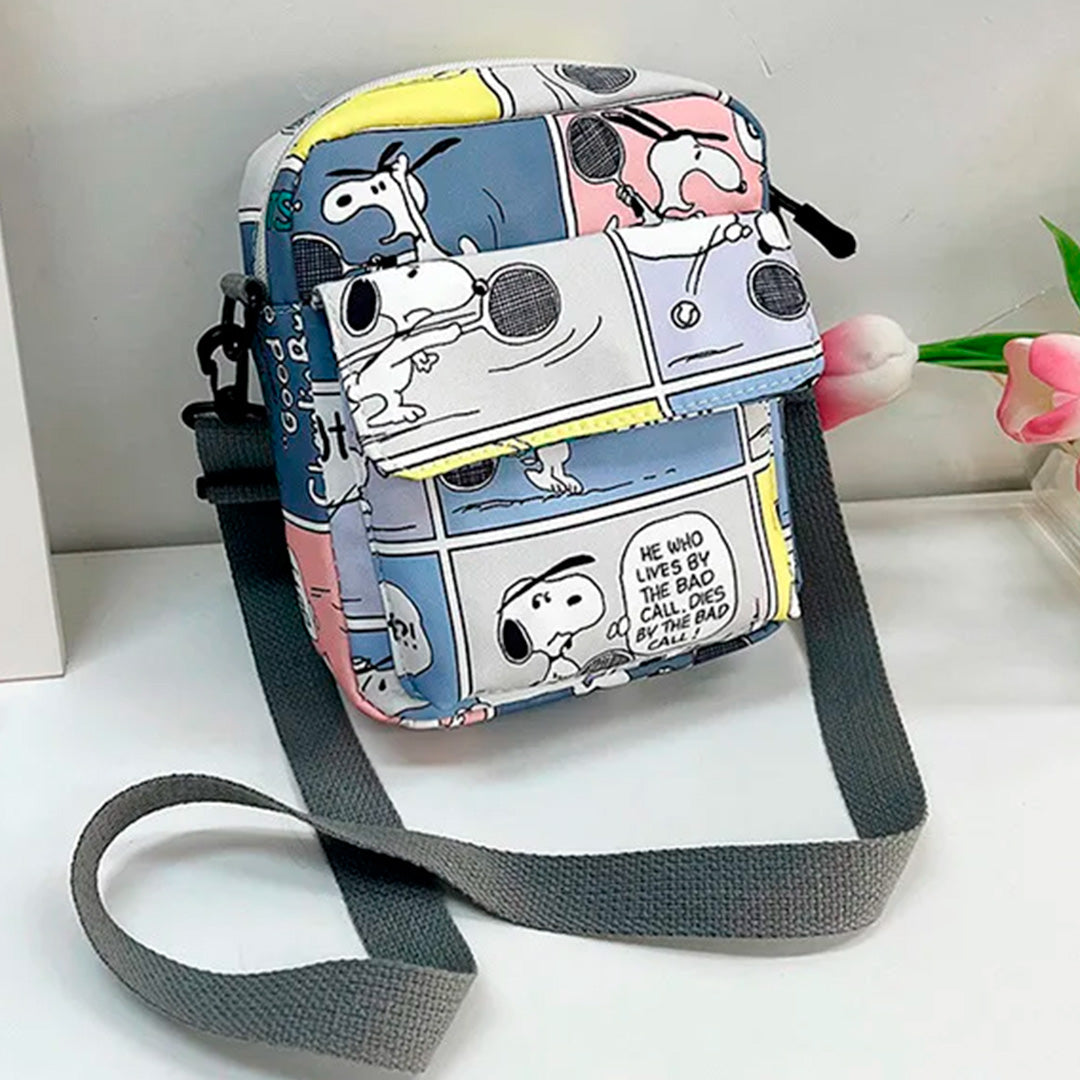 Bolso cruzado diseño Snoopy