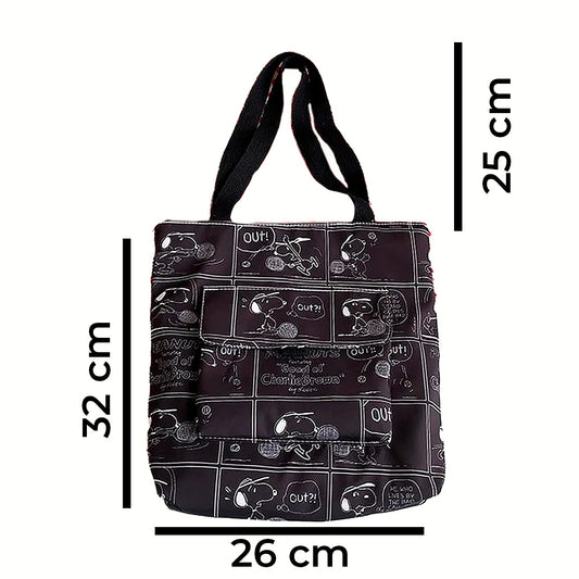 Bolsa Estilo Tote diseño Snoopy
