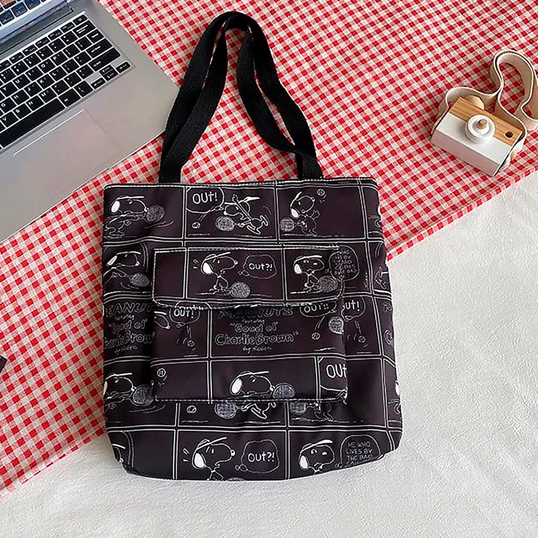 Bolsa Estilo Tote diseño Snoopy