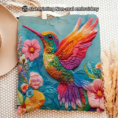 Bolsa de hombro diseño colibri tote bag