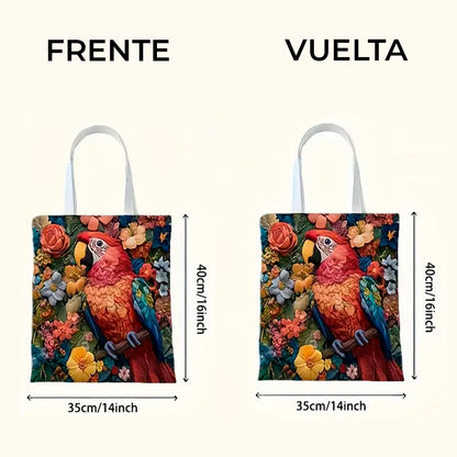 Bolsa Mandado Tote Bag diseño naturaleza Aves