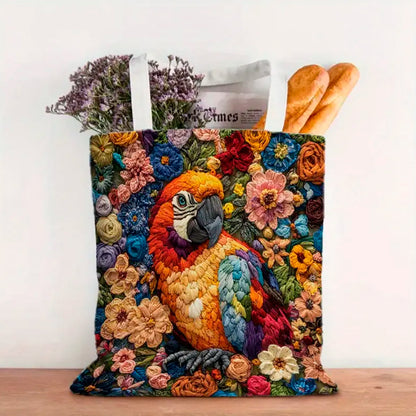 Bolsa de hombro Tote Bag diseño naturaleza aves