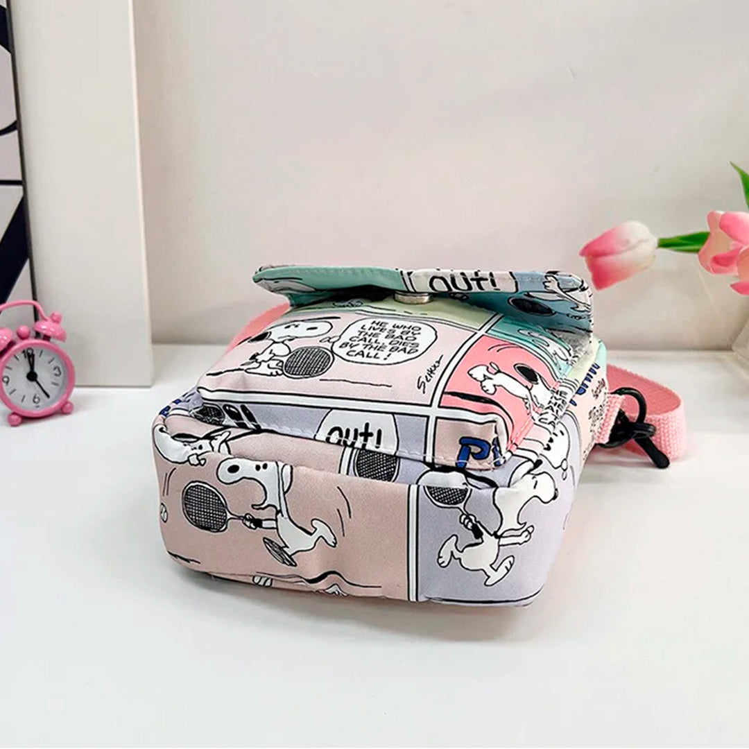 Bolso cruzado diseño Snoopy