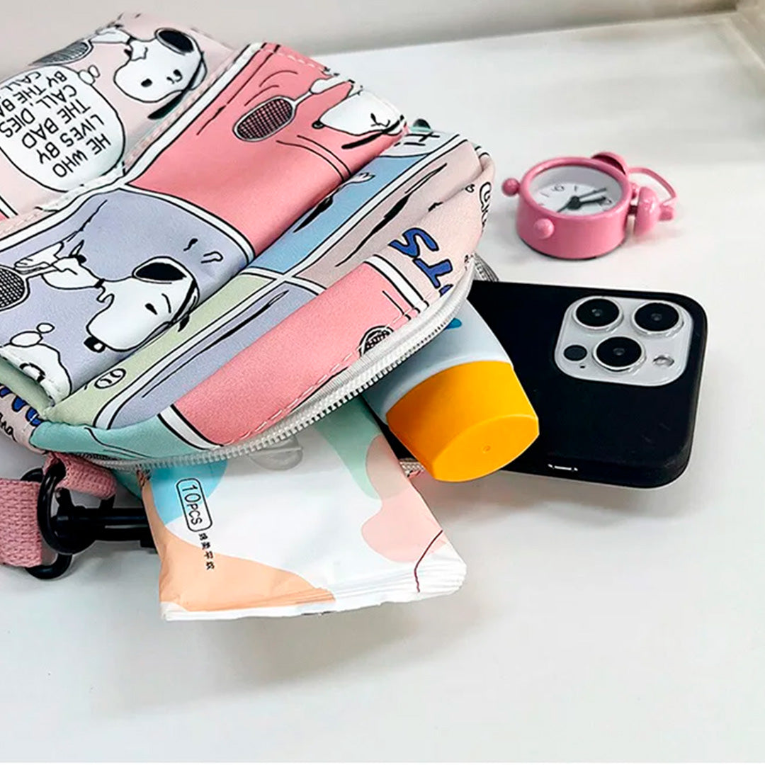 Bolso cruzado diseño Snoopy