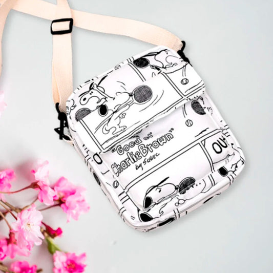 Bolso cruzado diseño Snoopy