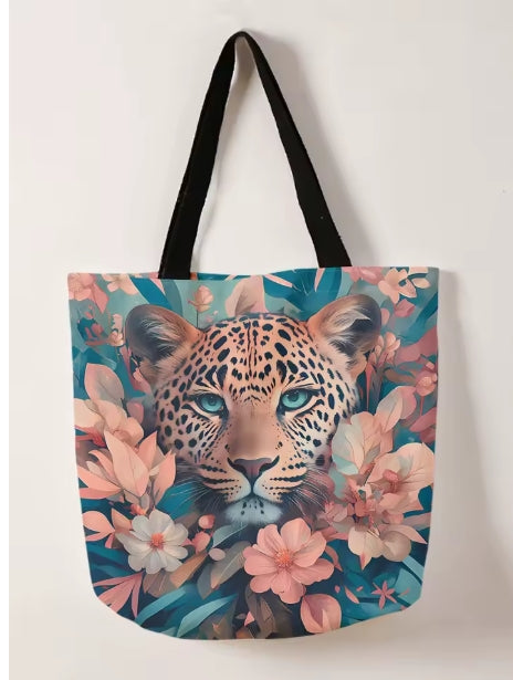 Bolsa Tote Tigre Poliester