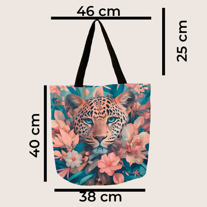 Bolsa Tote Tigre Poliester