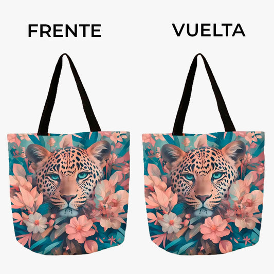Bolsa Tote Tigre Poliester